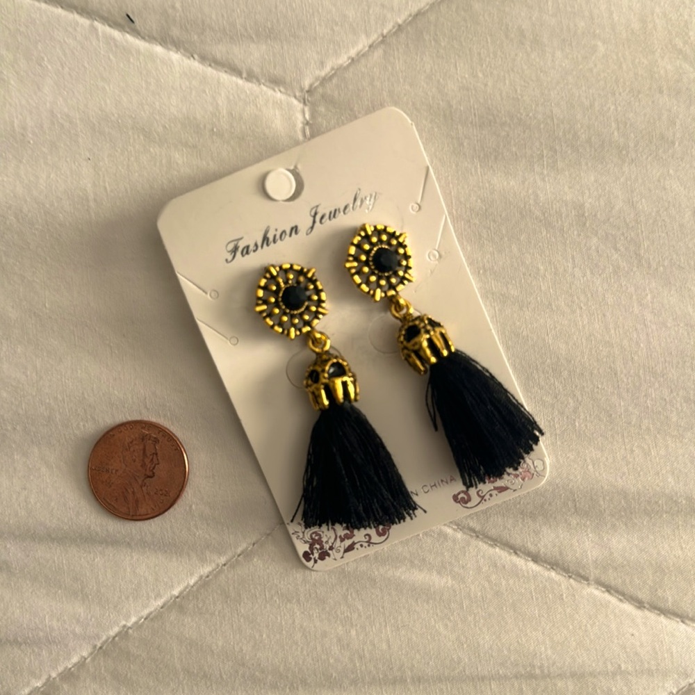 Tassel Chandelier Earrings